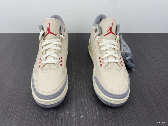Cheap TBK Retro 3 Air Jordan DH7139-100 Muslin 0806